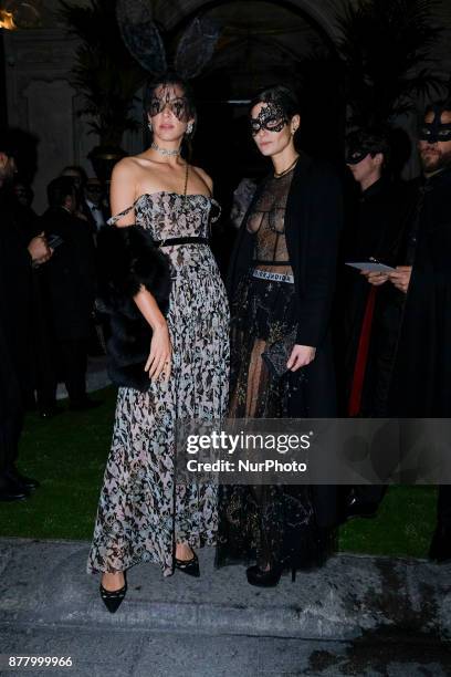 Marta Ortiz attends party Dior Ball at the Santona Palace November 22, 2017 in Madrid, Spain.