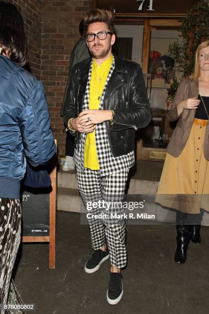 Henry Holland at the Chiltern Firehouse on November 23, 2017 in London, England.