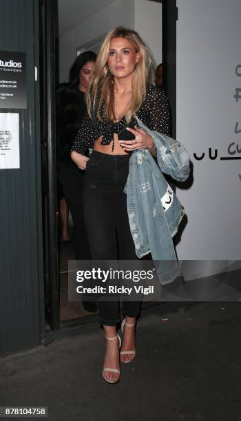 Frankie Gaff seen attending YOU PEOPLE - launch party at Noho Studios on November 23, 2017 in London, England.