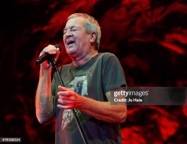 Ian Gillan of Deep Purple performs at The O2 Arena on November 23, 2017 in London, England.