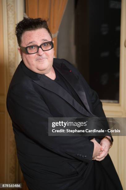 Alber Elbaz attends the 'Vogue Fashion Festival' opening dinner at Hotel Potocki on November 23, 2017 in Paris, France.