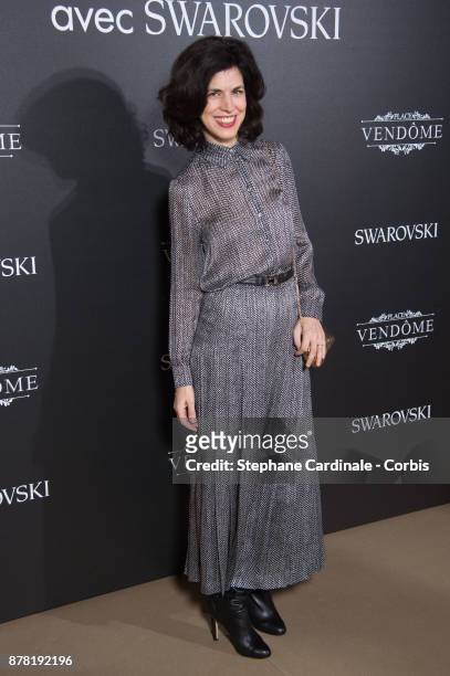 Fashion designer Vanessa Seward attends the 'Vogue Fashion Festival' opening dinner at Hotel Potocki on November 23, 2017 in Paris, France.