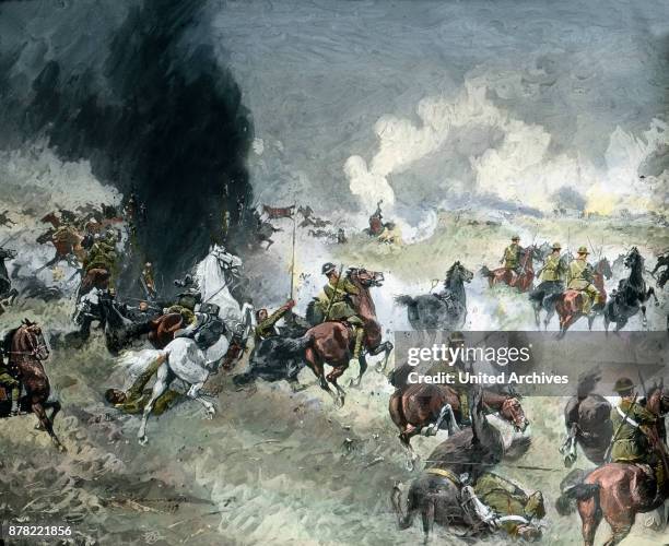 British cavalry fails at Mesen, Belgium.