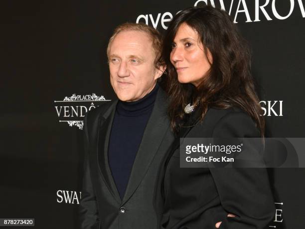 Francois-Henri Pinault CEO of Kering France and Vogue editor in chief Emmanuelle Alt attend the 'Vogue Fashion Festival' Opening Dinner on November...