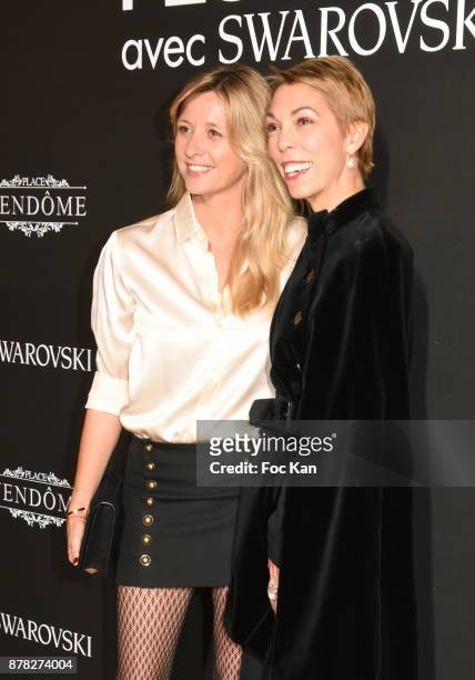 Mathilde Favier Meyer and interior designer Sarah Lavoine attend the 'Vogue Fashion Festival' Opening Dinner on November 23, 2017 in Paris, France.