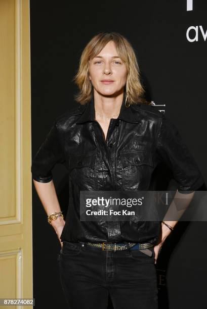 Fashion designer Cecilia Bonstrom from Zadig & Voltaire attends the 'Vogue Fashion Festival' Opening Dinner on November 23, 2017 in Paris, France.