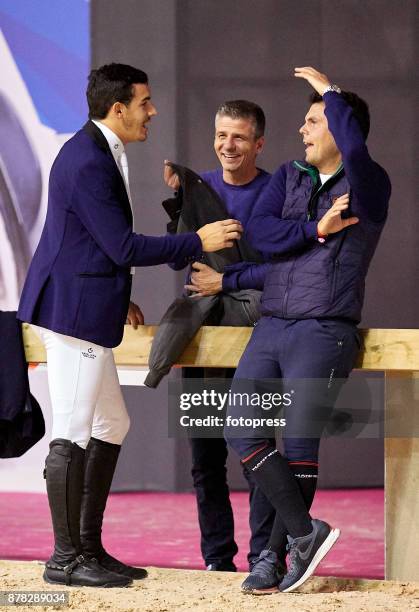 Sergio Alvarez Moya attends the Madrid Horse Week 2017 at IFEMA on November 23, 2017 in Madrid, Spain.