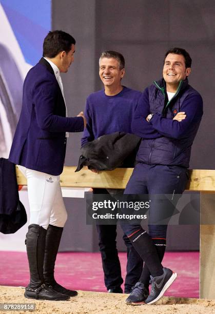 Sergio Alvarez Moya attends the Madrid Horse Week 2017 at IFEMA on November 23, 2017 in Madrid, Spain.