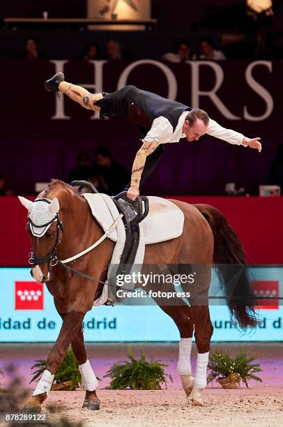 Kristian Roberts attends the Madrid Horse Week 2017 at IFEMA on November 23, 2017 in Madrid, Spain.