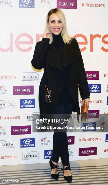 Nerea Garmendia attends the 'Influencers' magazine launching photocall on November 22, 2017 in Madrid, Spain.