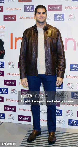 Julian Contreras attends the 'Influencers' magazine launching photocall on November 22, 2017 in Madrid, Spain.