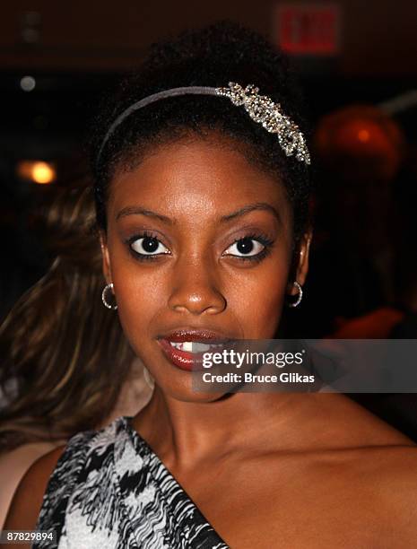 Condola Rashad attends the 54th annual Drama Desk Awards at FH LaGuardia Concert Hall at Lincoln Center on May 17, 2009 in New York City.