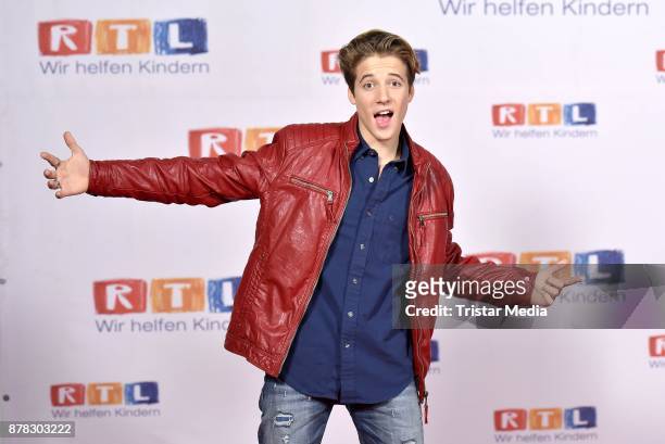 Matteo Markus Bok attends the RTL Telethon 2017 on November 24, 2017 in Huerth, Germany.