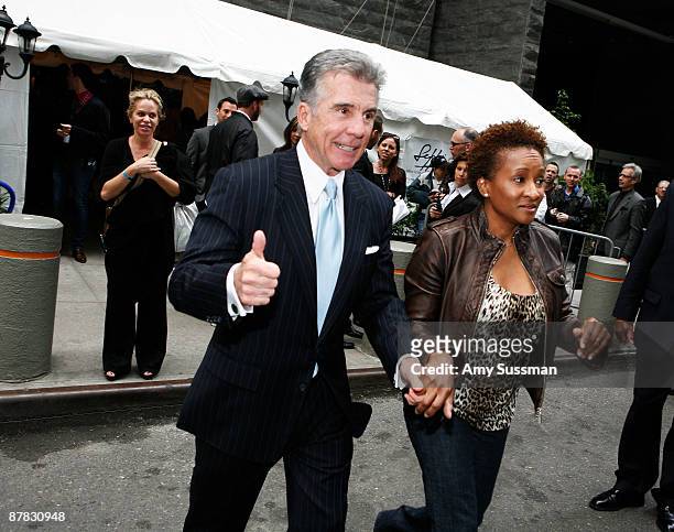 Personality John Walsh and actresses Wanda Sykes attend Fox's Upfront presentation at New York City Center on May 18, 2009 in New York City.