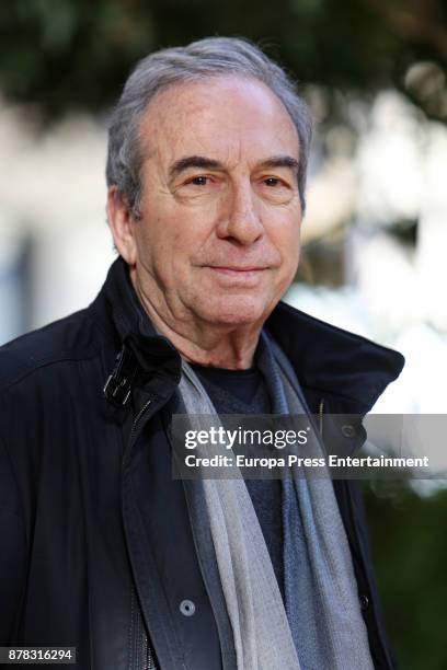 Jose Luis Perales poses for a photo session on November 23, 2017 in Madrid, Spain.