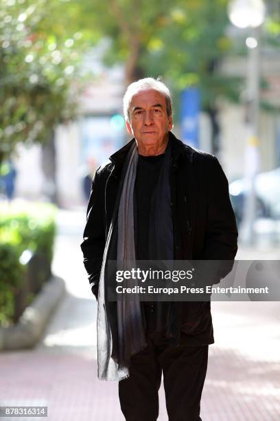 Jose Luis Perales poses for a photo session on November 23, 2017 in Madrid, Spain.