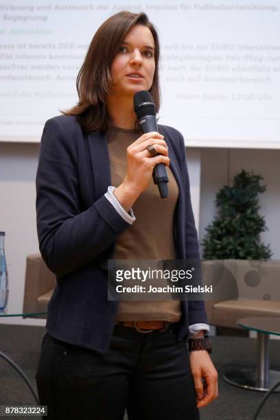 Christine Kumpert during the Annual Conference For Social Responsibility at Sporthotel Fuchsbachtal on November 24, 2017 in Barsinghausen, Germany.