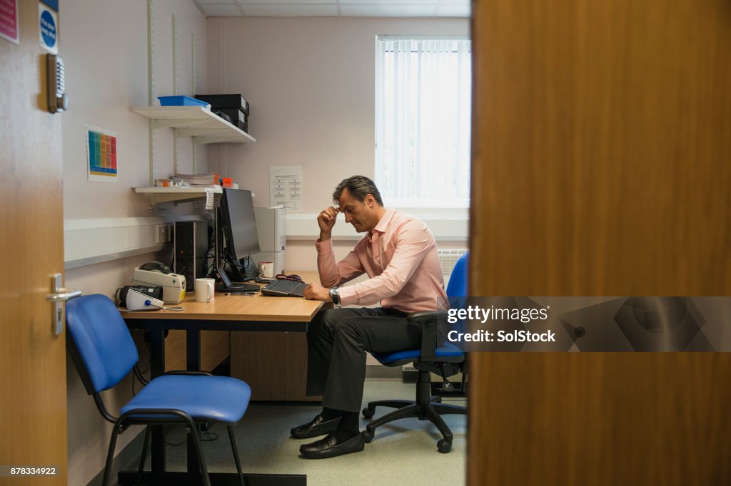 Worried Doctor