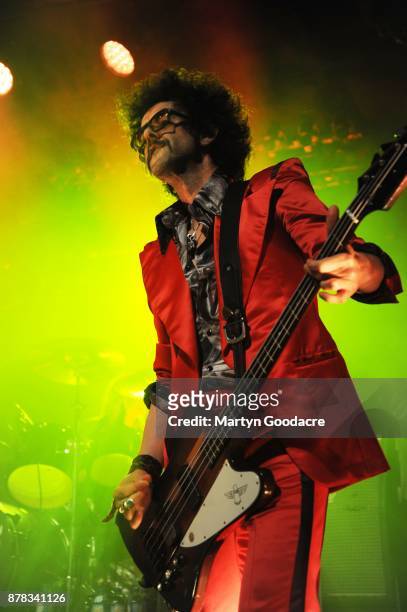 Frankie Poullain of The Darkness performs at Columbia Theater, Berlin, Germany on November 15, 2017.