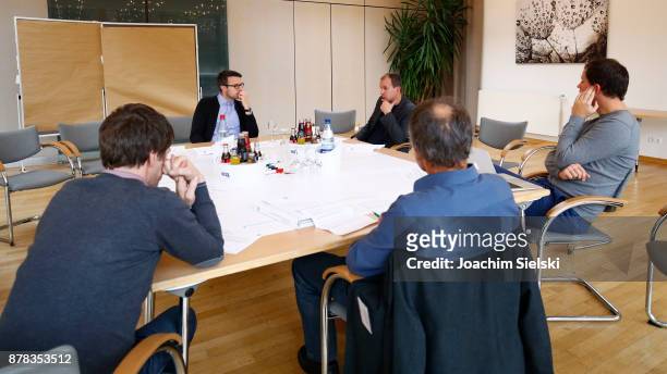 Overview Workshop Vielfalt during the Annual Conference For Social Responsibility at Sporthotel Fuchsbachtal on November 24, 2017 in Barsinghausen,...