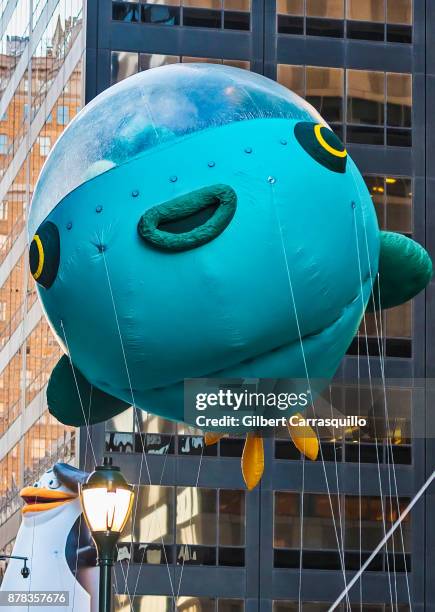 Octonauts Submarine balloon during the 98th Annual 6abc/Dunkin' Donuts Thanksgiving Day Parade on November 23, 2017 in Philadelphia, Pennsylvania.