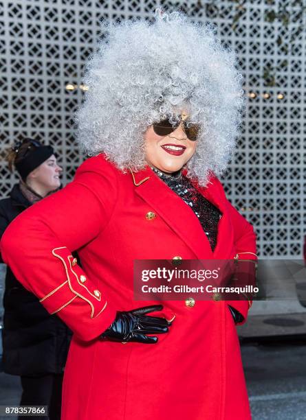 Musician Mari attends the 98th Annual 6abc DunkinÕ Donuts Thanksgiving Day Parade on November 23, 2017 in Philadelphia, Pennsylvania.