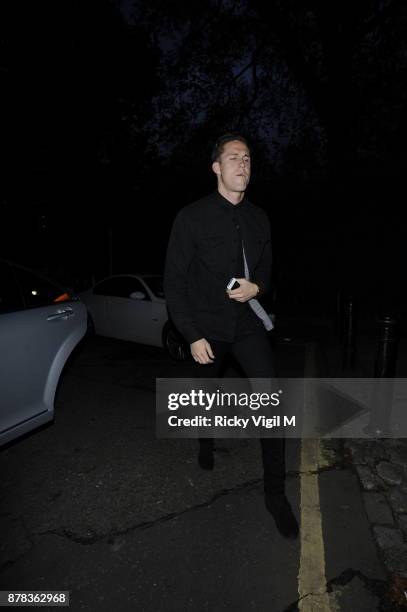 Robert Ackroyd seen on a night out at a pub in East London on June 07, 2012 in London, England.