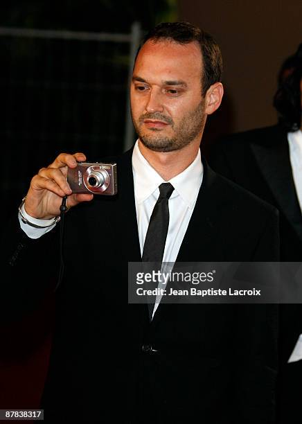 Jeff Vespa attends the 'Antichrist' premiere at the Grand Theatre Lumiere during the 62nd Annual Cannes Film Festival on May 18, 2009 in Cannes,...