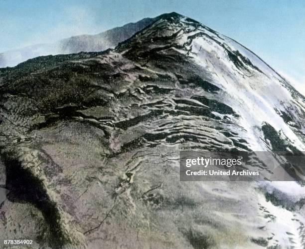 Mount Popocatepetl in Mexico.