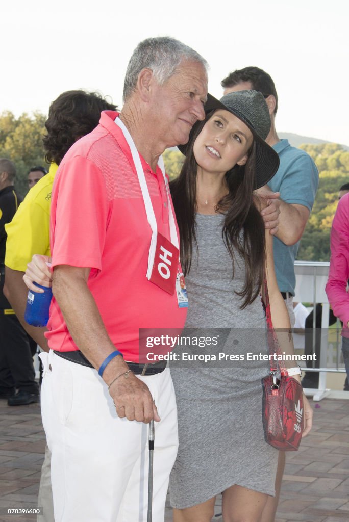 Sergio Garcia Attends Andalucia Valderrama Masters Final In Sotogrande