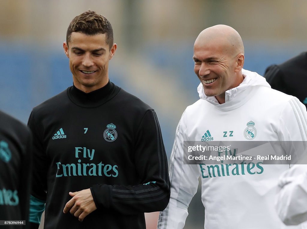 Real Madrid Training and Press Conference