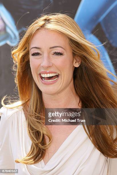 Television personality Cat Deeley attends the "So You Think You Can Dance-Off" dance contest held at the Nokia Theatre at LA Live on May 18, 2009 in...