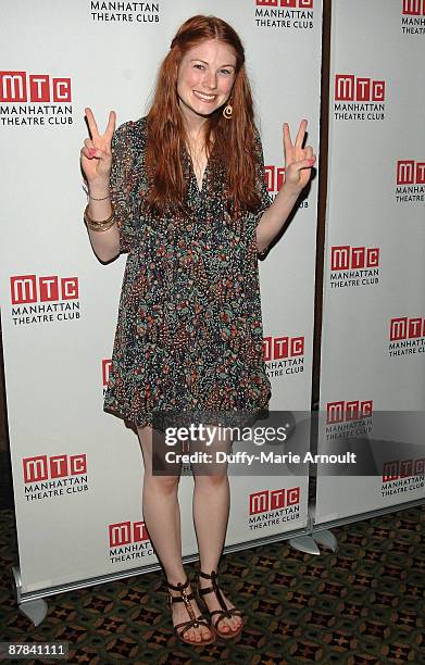 Actress Allison Case attends the 2009 Manhattan Theatre Club's spring gala at Cipriani 42nd Street on May 18, 2009 in New York City.