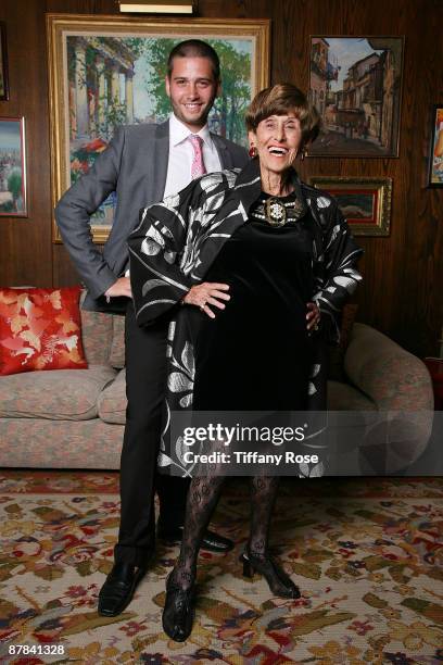 Josh and Edith Flagg from Bravo's Million Dollar Listing on May 13, 2009 in Los Angeles, California.