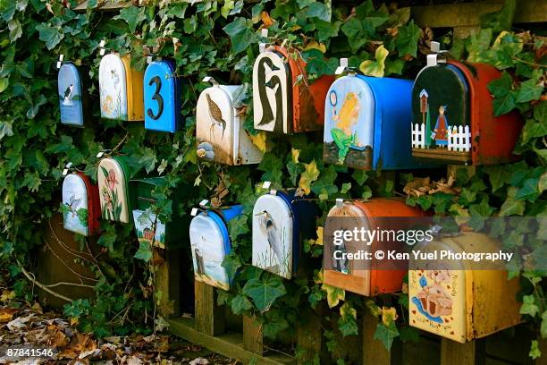 Mail Box Rows Row Of Mail Boxes Photos and Premium High Res Pictures - Getty Images