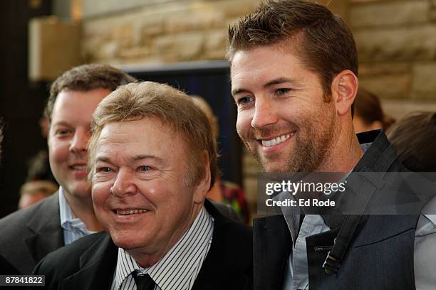 Roy Clark and Josh Turner attend the 2009 Country Music Hall of Fame Medallion Ceremony on May 17, 2009 in Nashville, Tennessee.