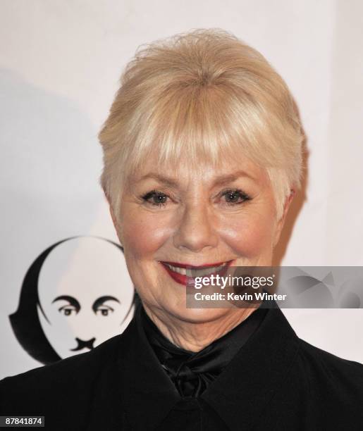 Actress Shirley Jones arrives at Shakespeare Festival/LA's Simply Shakespeare 2009 "The Comedy of Errors" at The Geffen Playhouse on May 18, 2009 in...