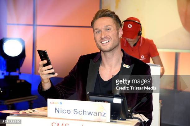 Nico Schwanz attends the RTL Telethon 2017 on November 24, 2017 in Huerth, Germany.