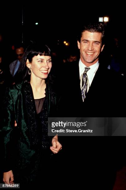 Robyn Moore and Mel Gibson