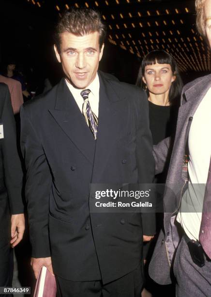 Mel Gibson and wife Robyn Moore