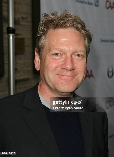Actor Kenneth Branagh poses during the arrivals for the Shakespeare Festival/LA 2009 Simply Shakespeare adaptation of "The Comedy of Errors" at the...