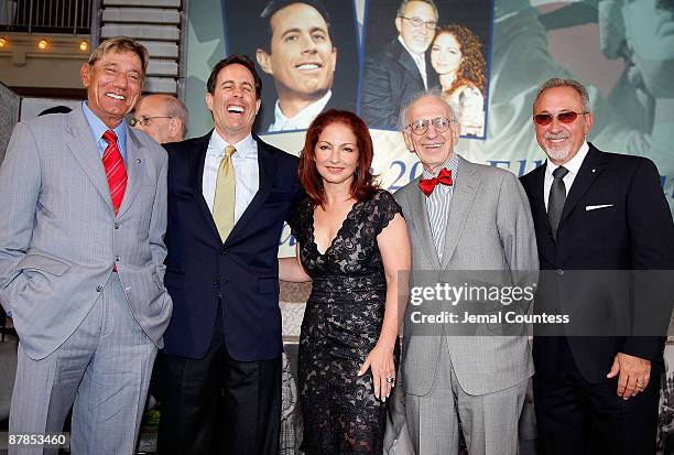 Ellis Island Family Heritage honorees Joe Namath, Jerry Seinfeld, Gloria Estefan, Dr. Eric R. Kandel and Emilio Estefan attend the 8th Annual Ellis...