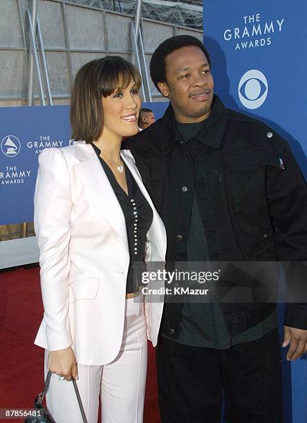 Dr. Dre and wife