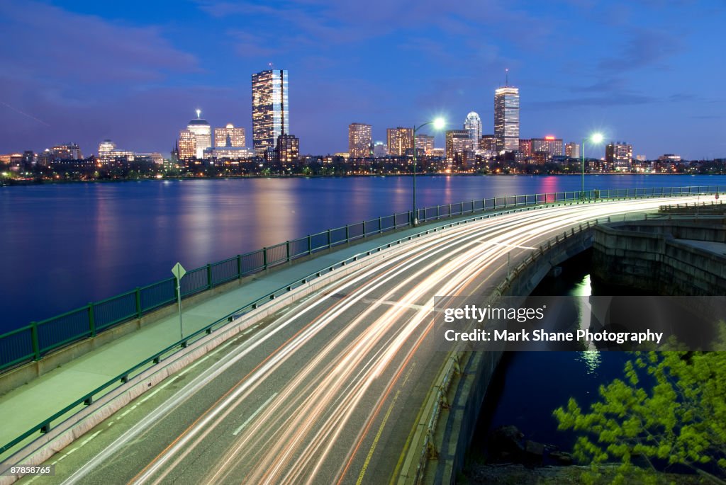 Boston Skyline from Cambridge