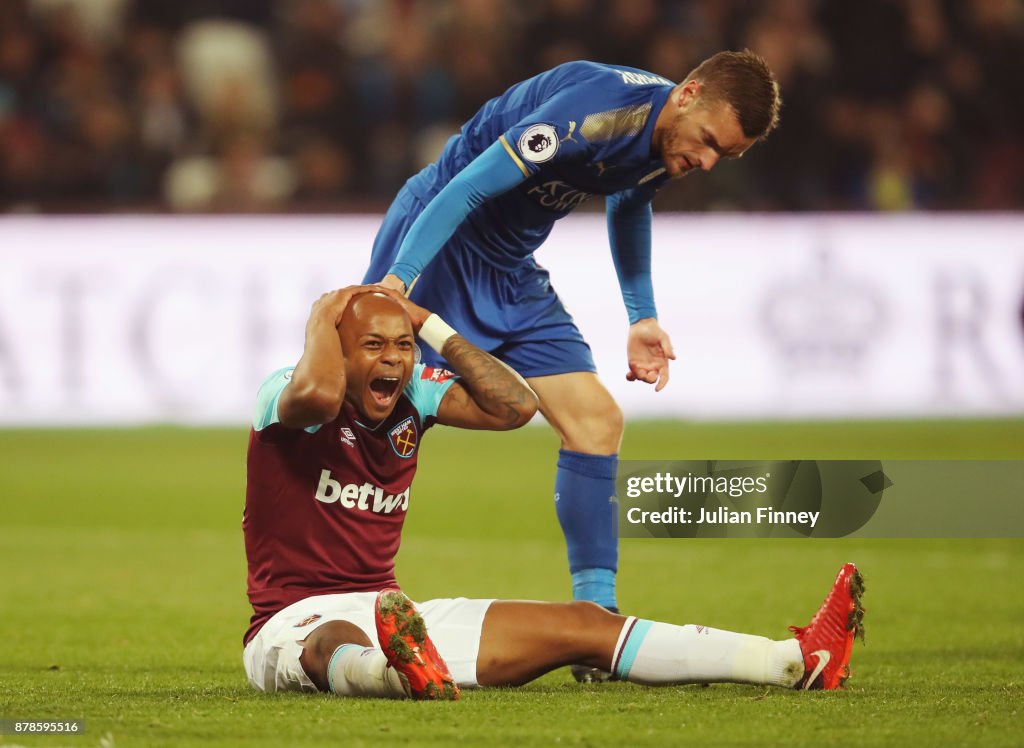 West Ham United v Leicester City - Premier League