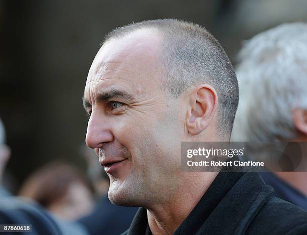 Comedian Jimeoin at the State Funeral for veteran Australian actor Charles William 'Bud' Tingwell, who died last Friday of cancer aged 86, at St...