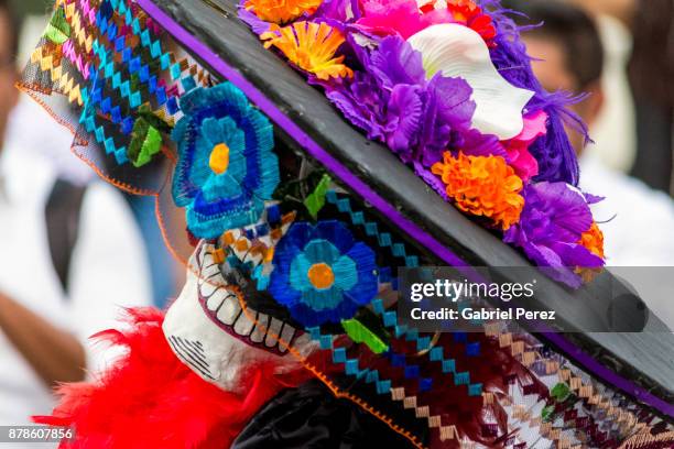 día de muertos in méxico - día stock-fotos und bilder