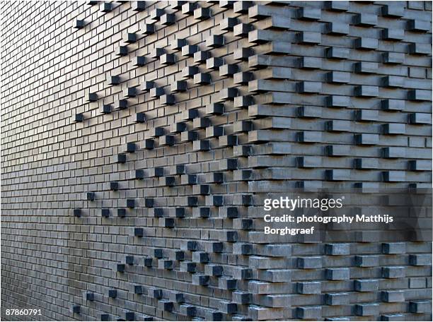 dutch brickwork - matthijs borghgraef fotografías e imágenes de stock