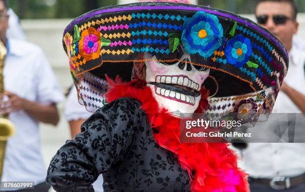 día de muertos in méxico - día stock-fotos und bilder