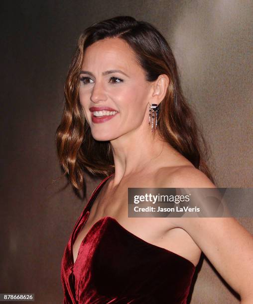 Actress Jennifer Garner attends the premiere of "The Tribes of Palos Verdes" at The Theatre at Ace Hotel on November 17, 2017 in Los Angeles,...